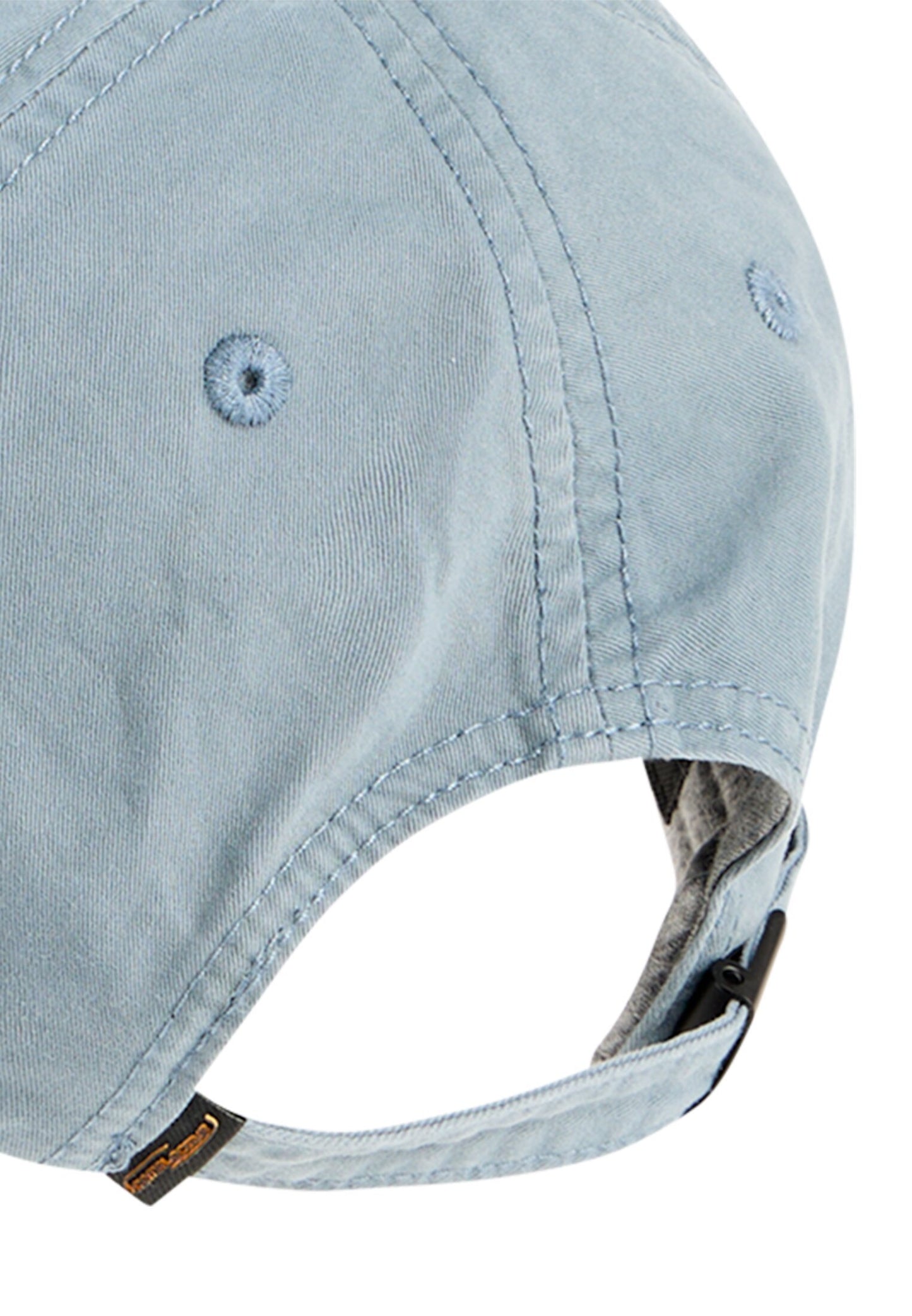 Cap aus reiner Baumwolle (Stormy Blue)