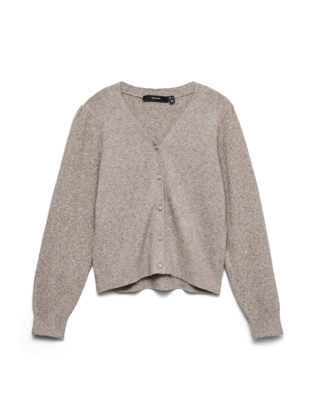 Vmdoffy Ls V-neck Cardigan Noos (Moon Rock/)