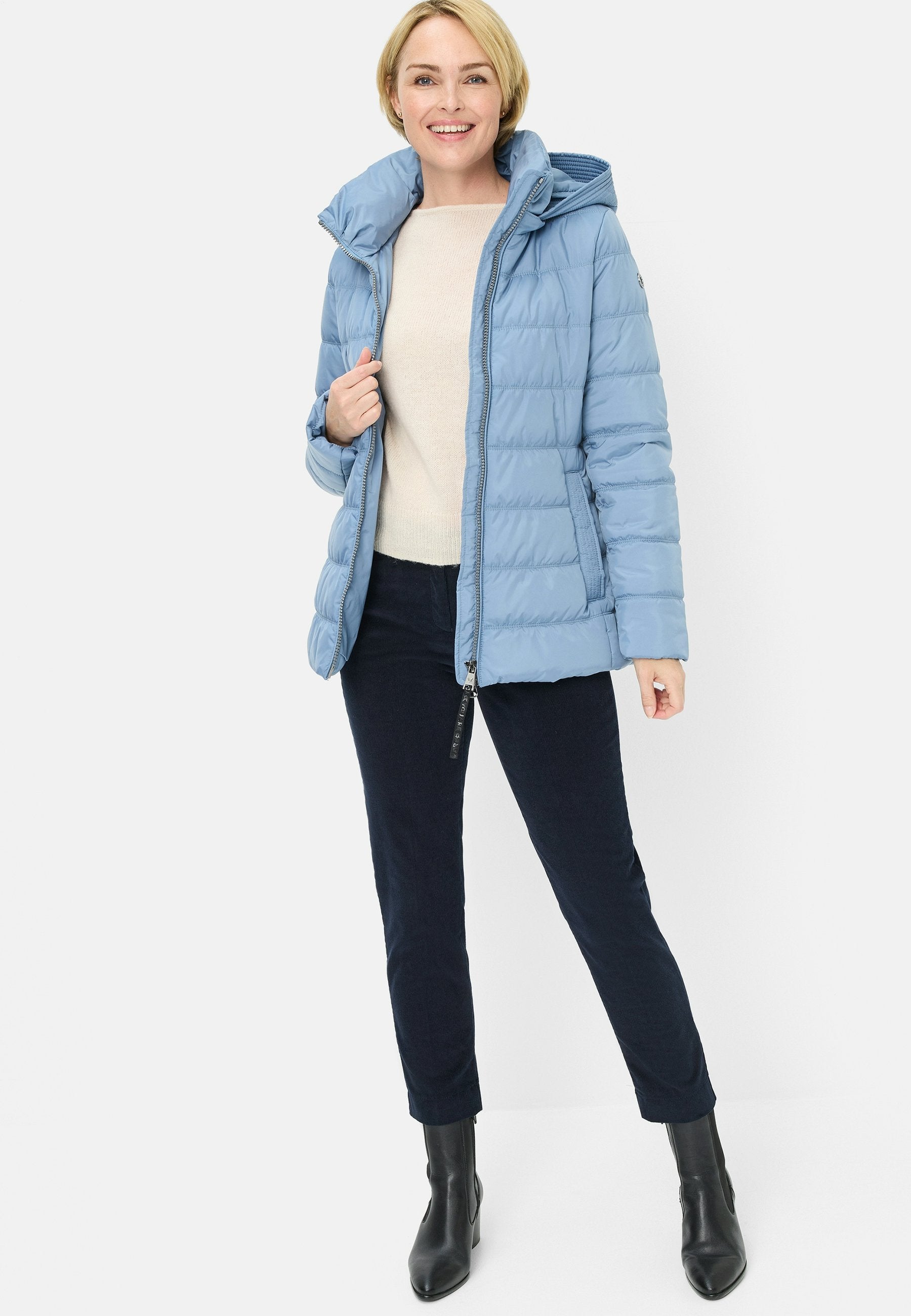 Thermofleecejacke (Hellblau/aqua)
