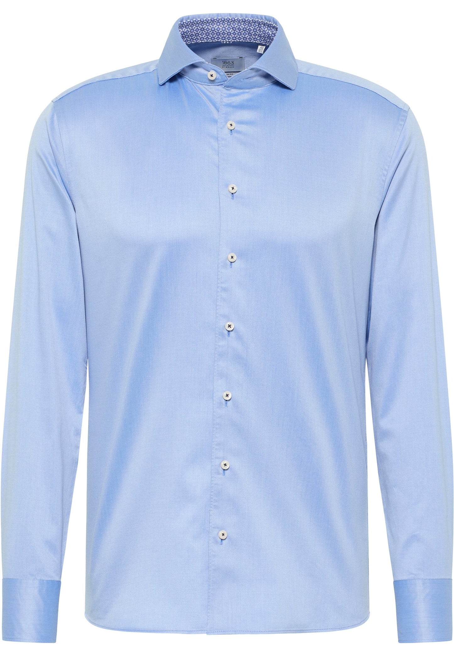 Soft Luxury Shirt Twill Langarm (Blau)