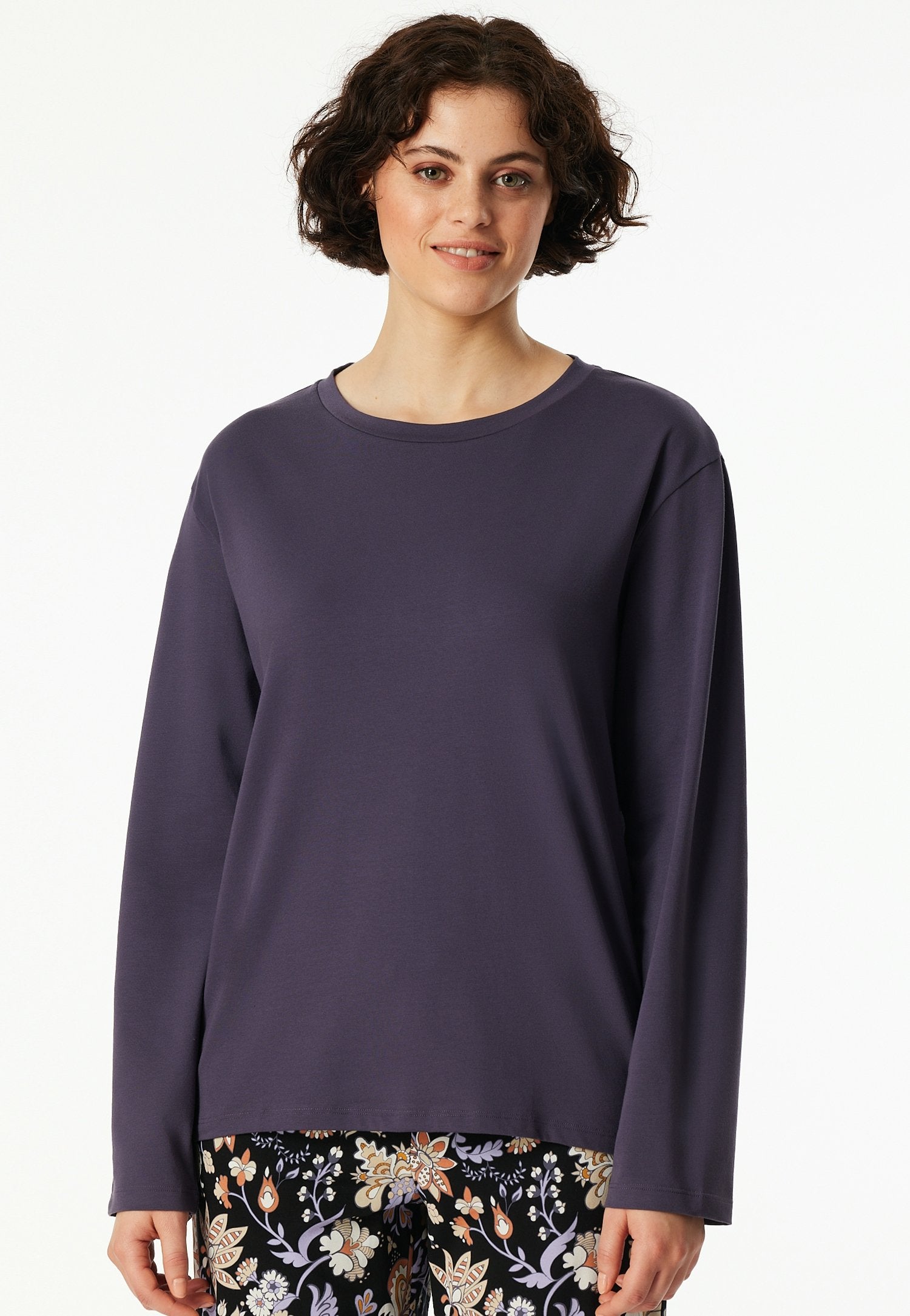 Langarmshirt (Indigo)