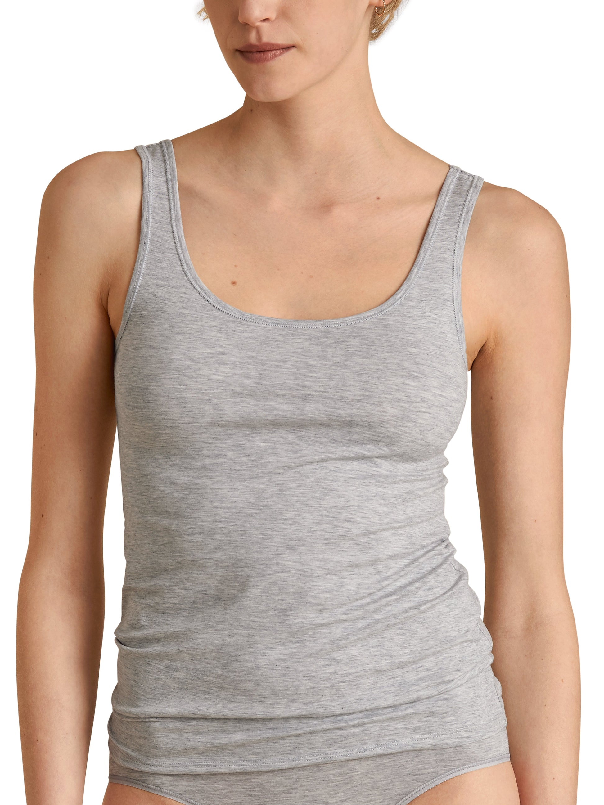 WOMEN Tank top (Grey Melange)