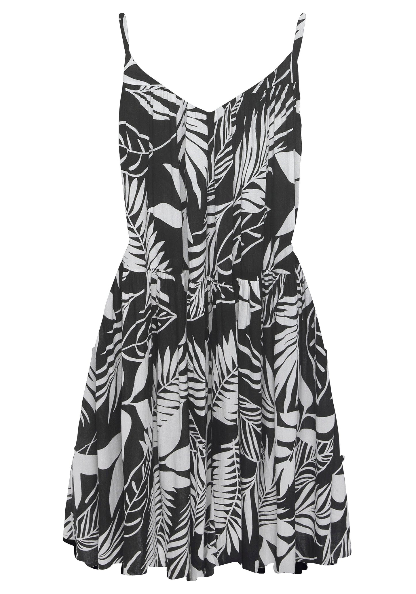 lascana Strandkleid (Black-white)