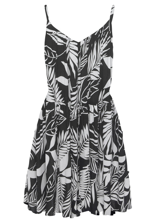 lascana Strandkleid (Black-white)