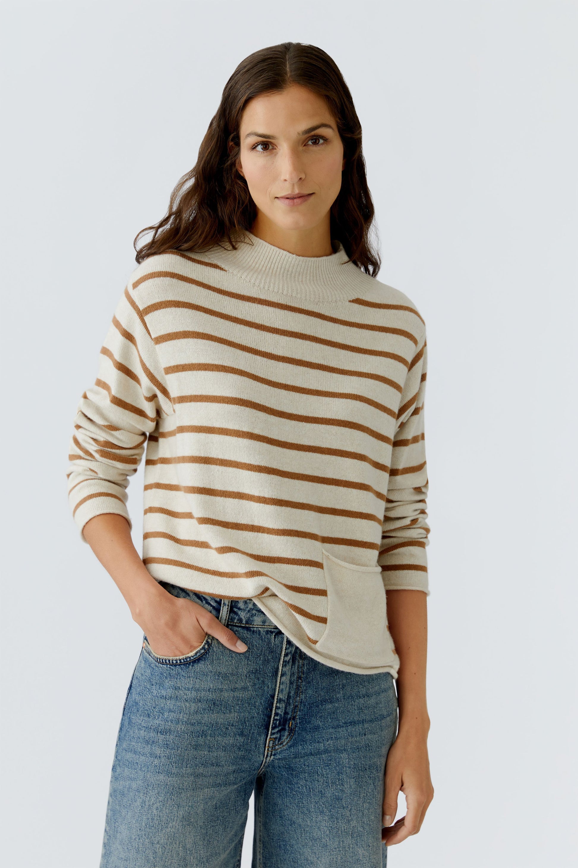 Pullover (Offwhite Camel)