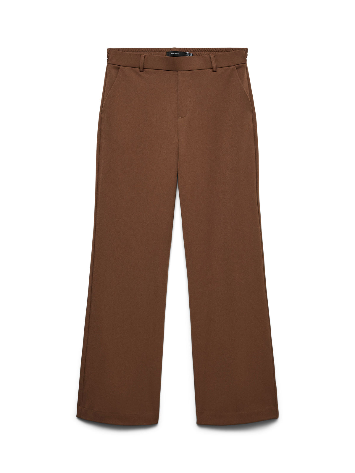 Vmmaya Mw Straight Solid Pant Noos (Cocoa Brown)
