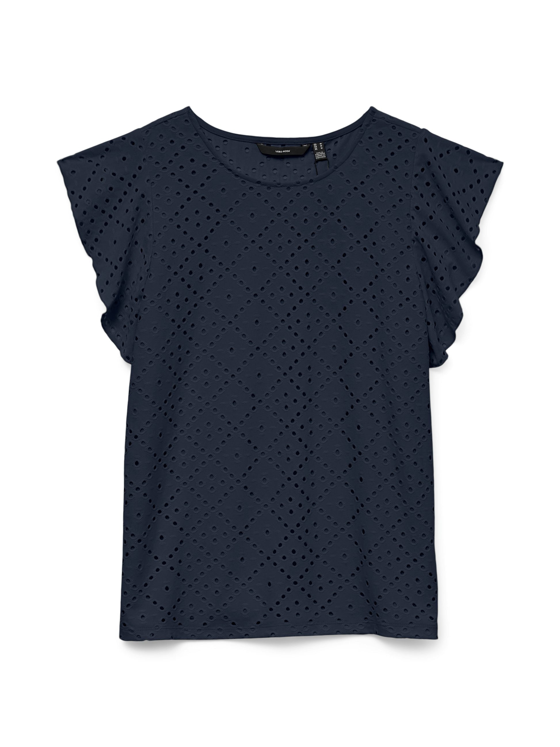Vmtassa Sl Frill Top Noos (Navy Blazer)