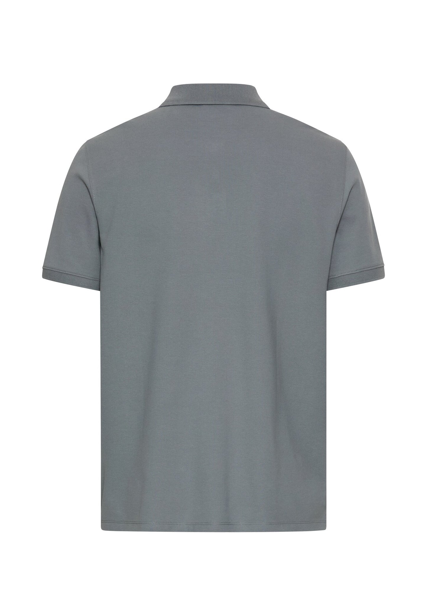Poloshirt mit Kontrastdetails (Stormy Blue)