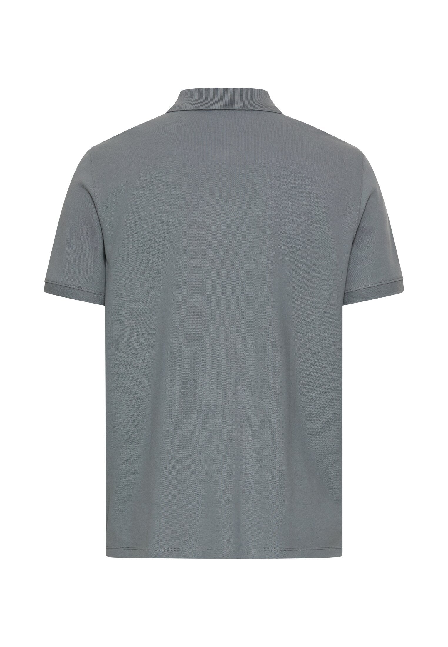 Poloshirt mit Kontrastdetails (Stormy Blue)