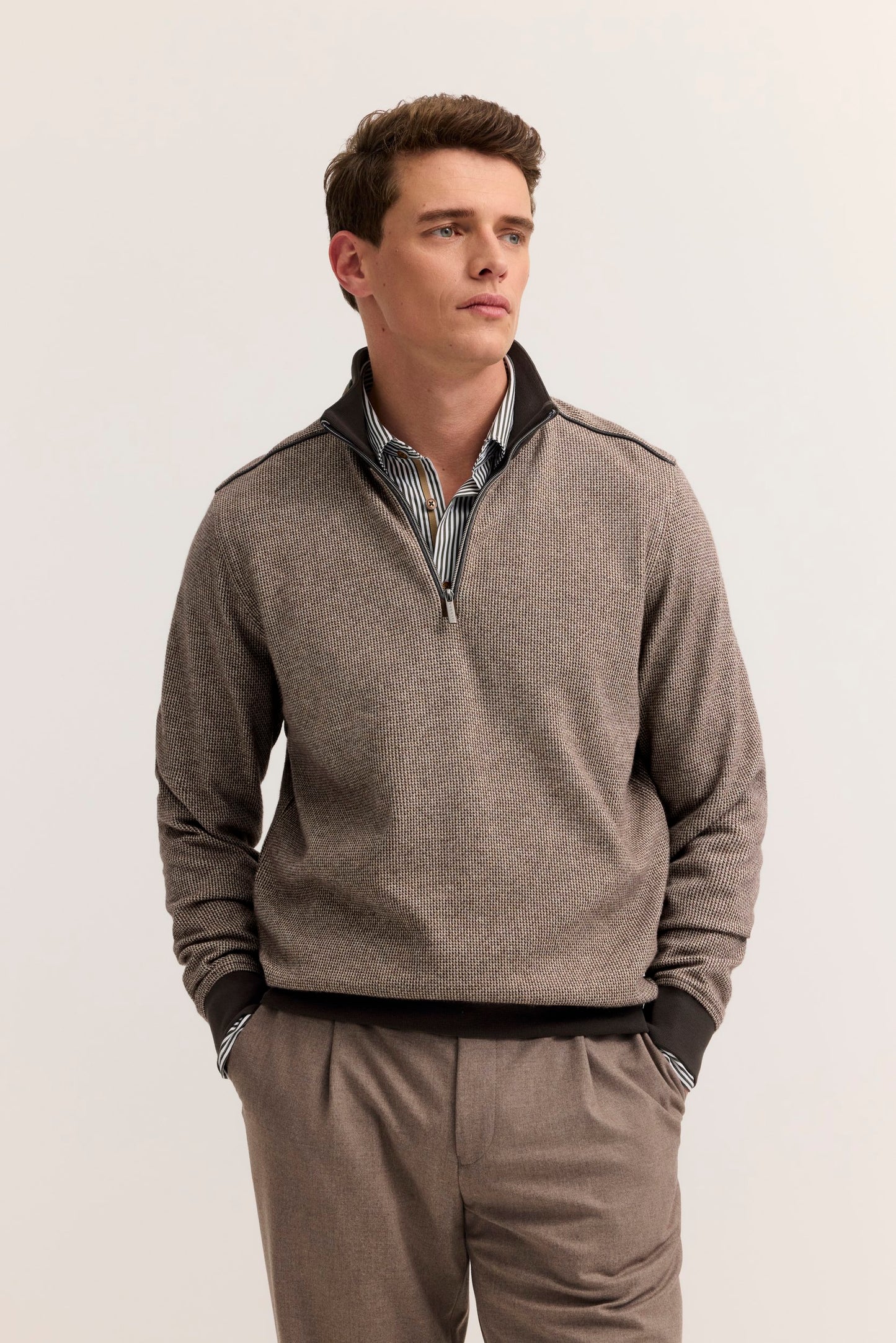 Herren Sweatshirt (Braun)