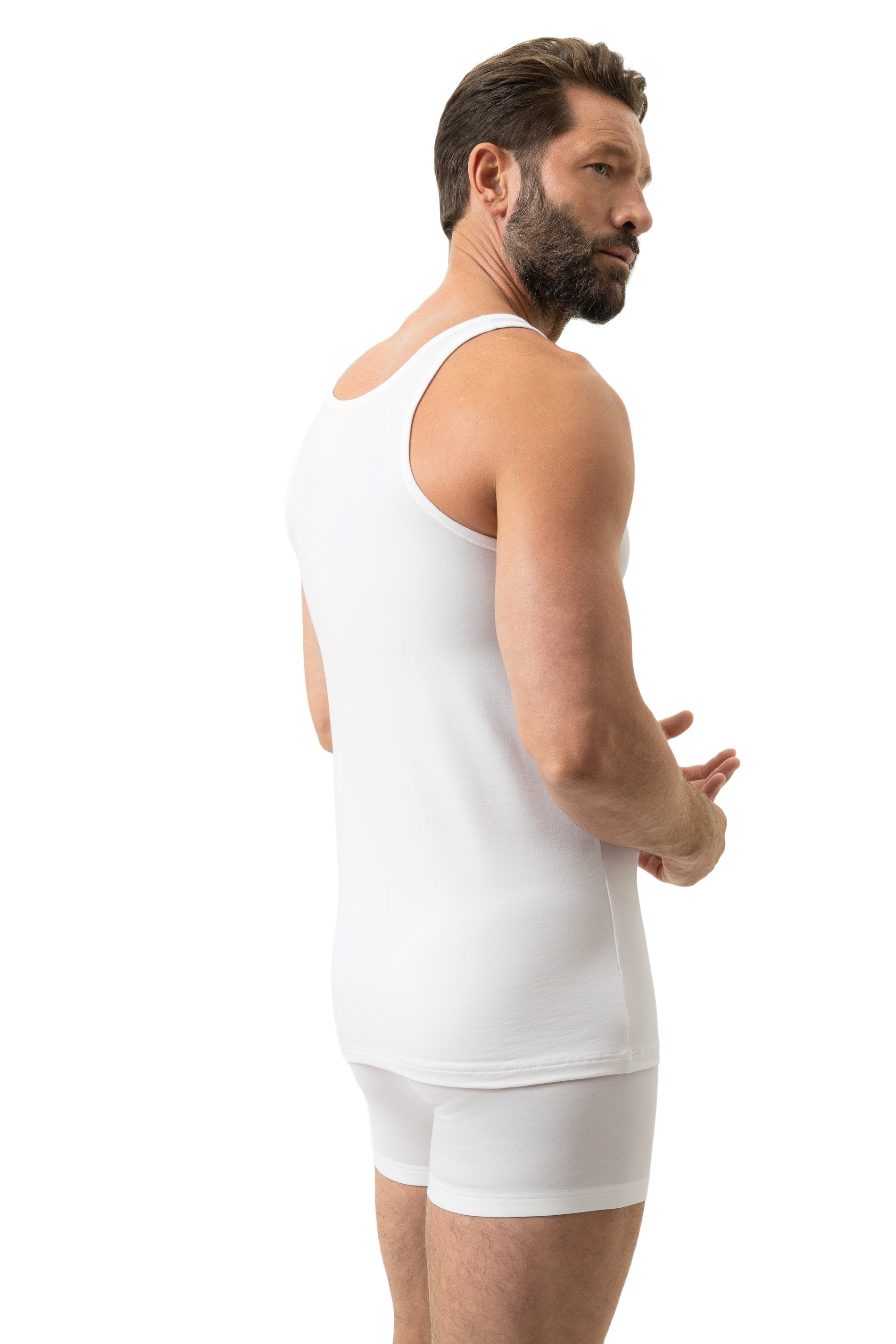 Athletic-Shirt (Weiss)