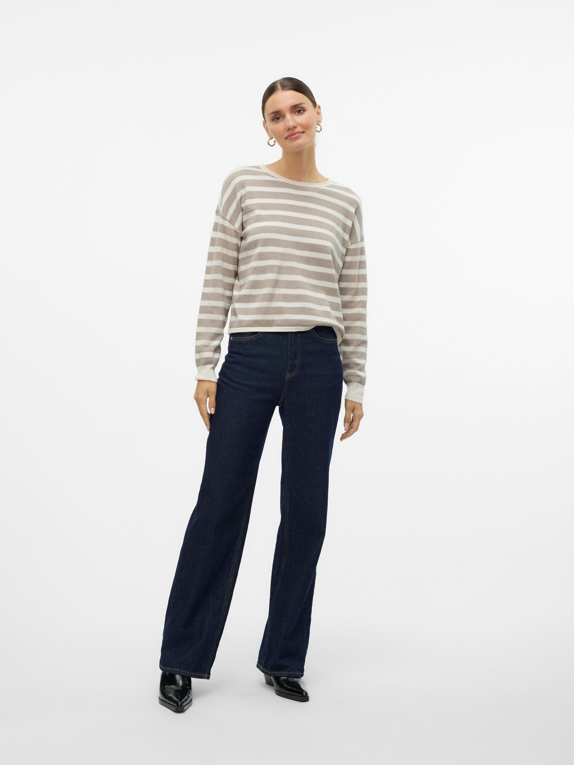 Vmfantastic Ls O-neck Pullover Ga Boo (Birch/mela)