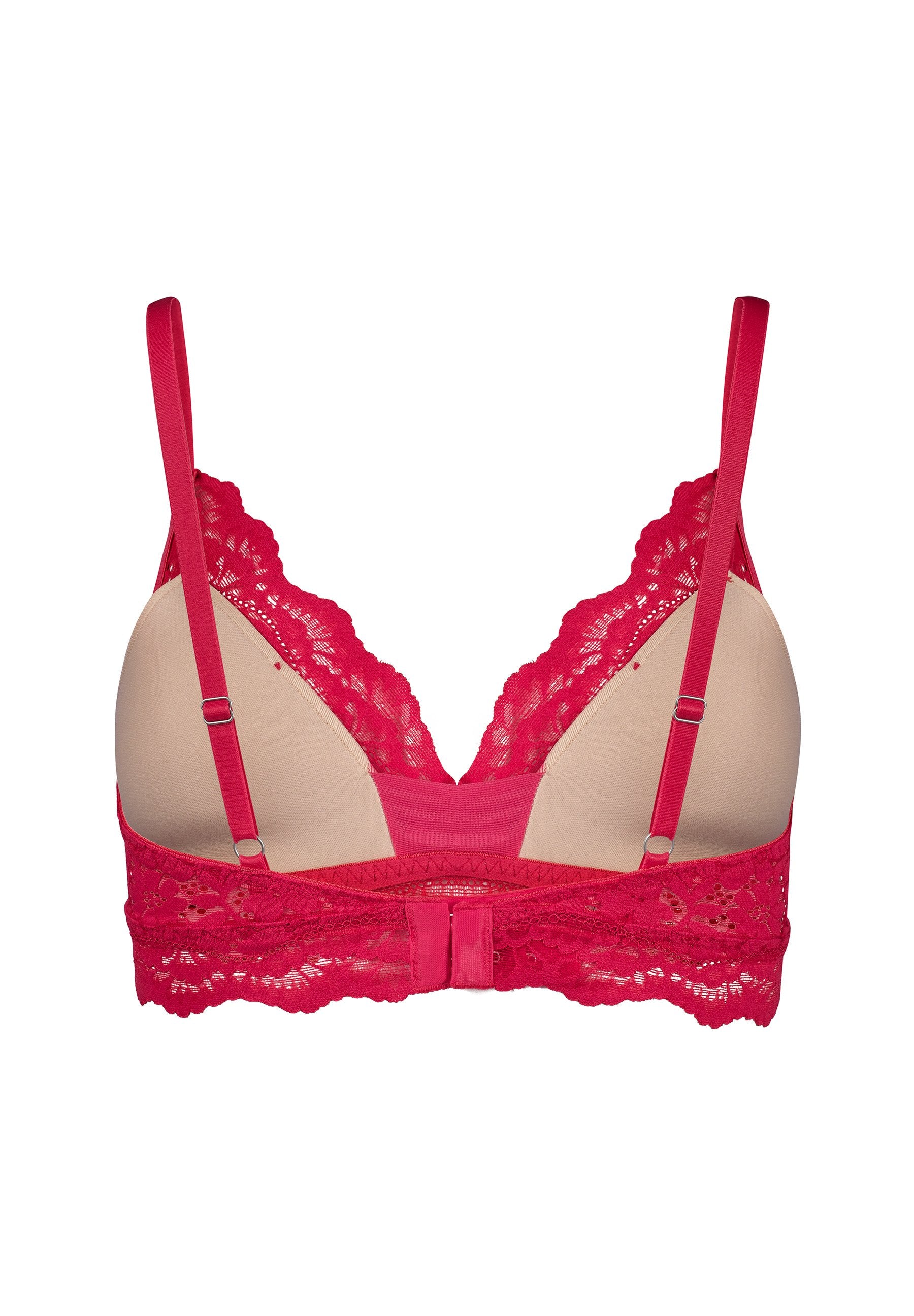SKINY Damen Triangel gepaddet Wonderfulace (Be Red)