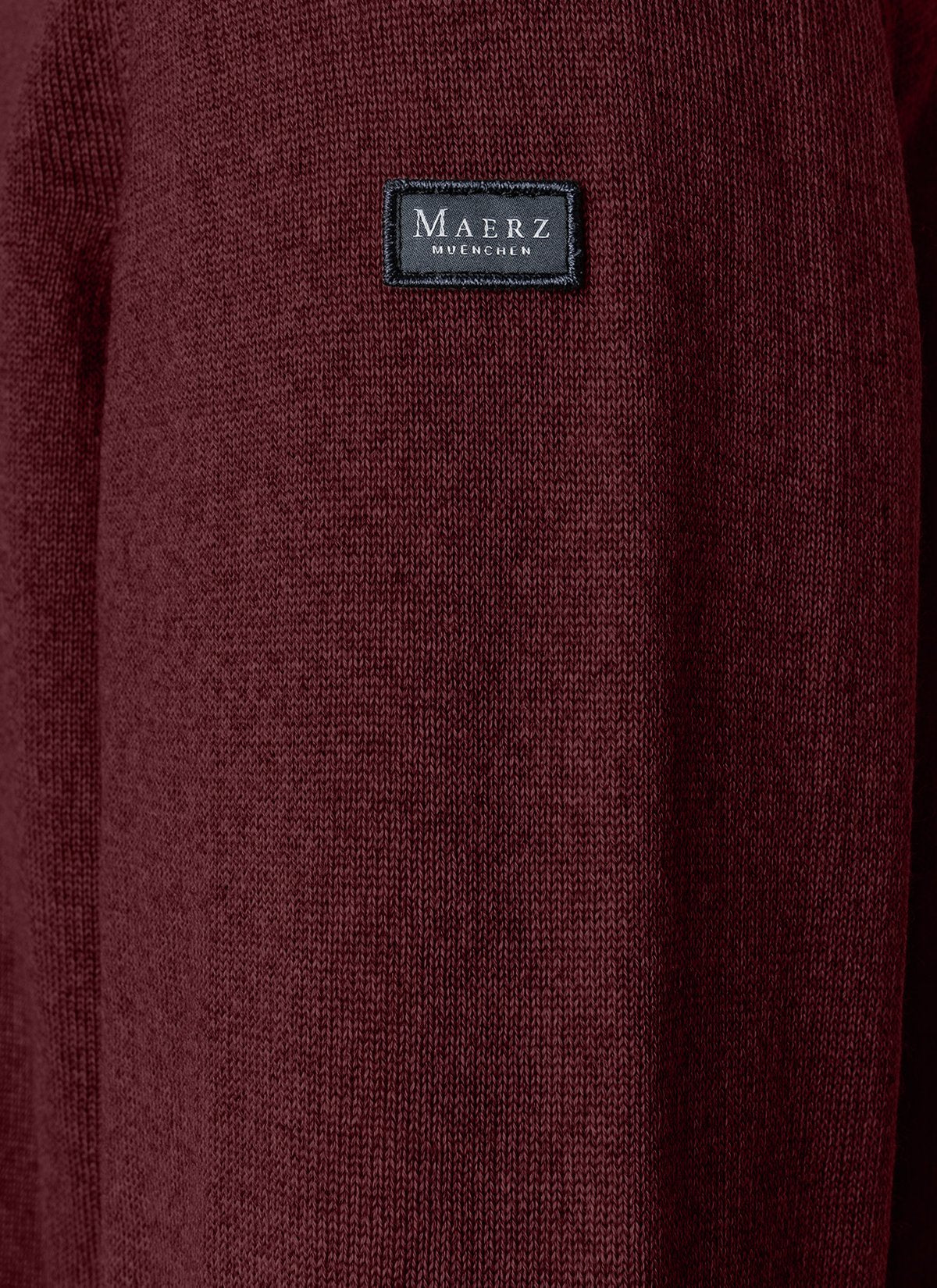 Pullover Rollkragen 1/1 Arm (Barolo Wine)