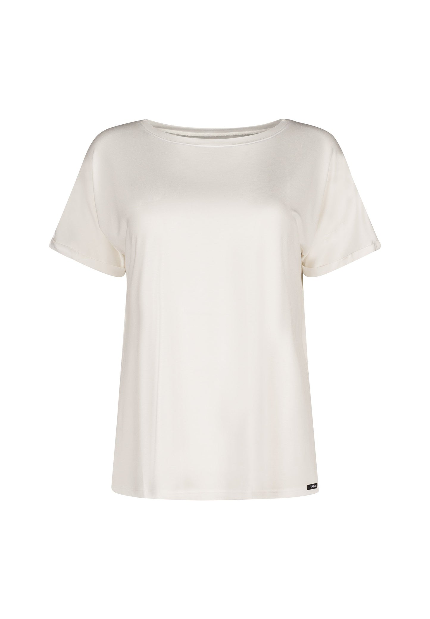 Skiny Damen Shirt kurzarm Night In Mix & Match (Ivory)
