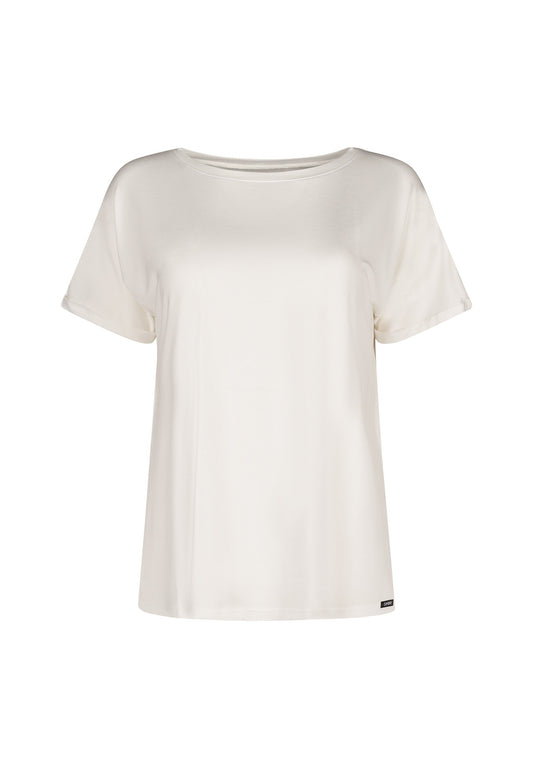 Skiny Damen Shirt kurzarm Night In Mix & Match (Ivory)