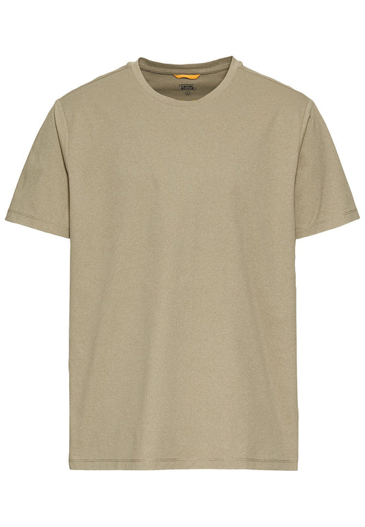 T-Shirt mit Rückenprint (Khaki)
