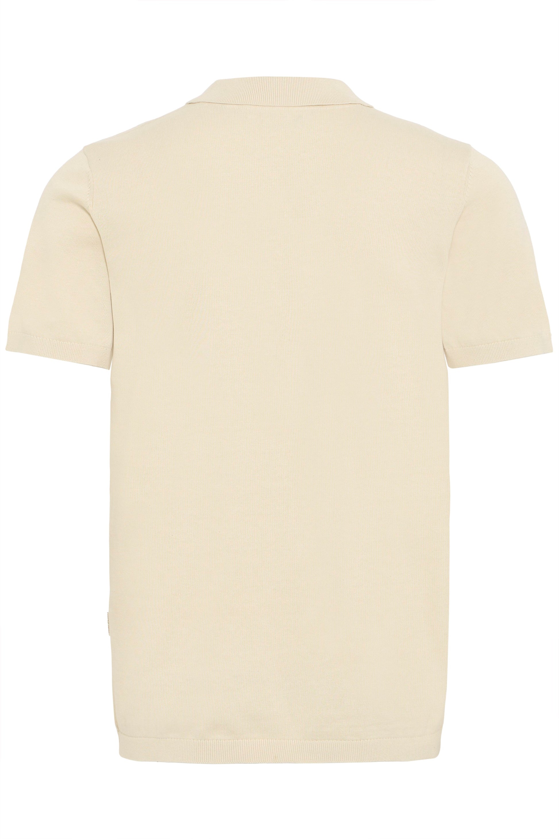 Bhbray Knit Polo Split Neck (Oyster Gray)