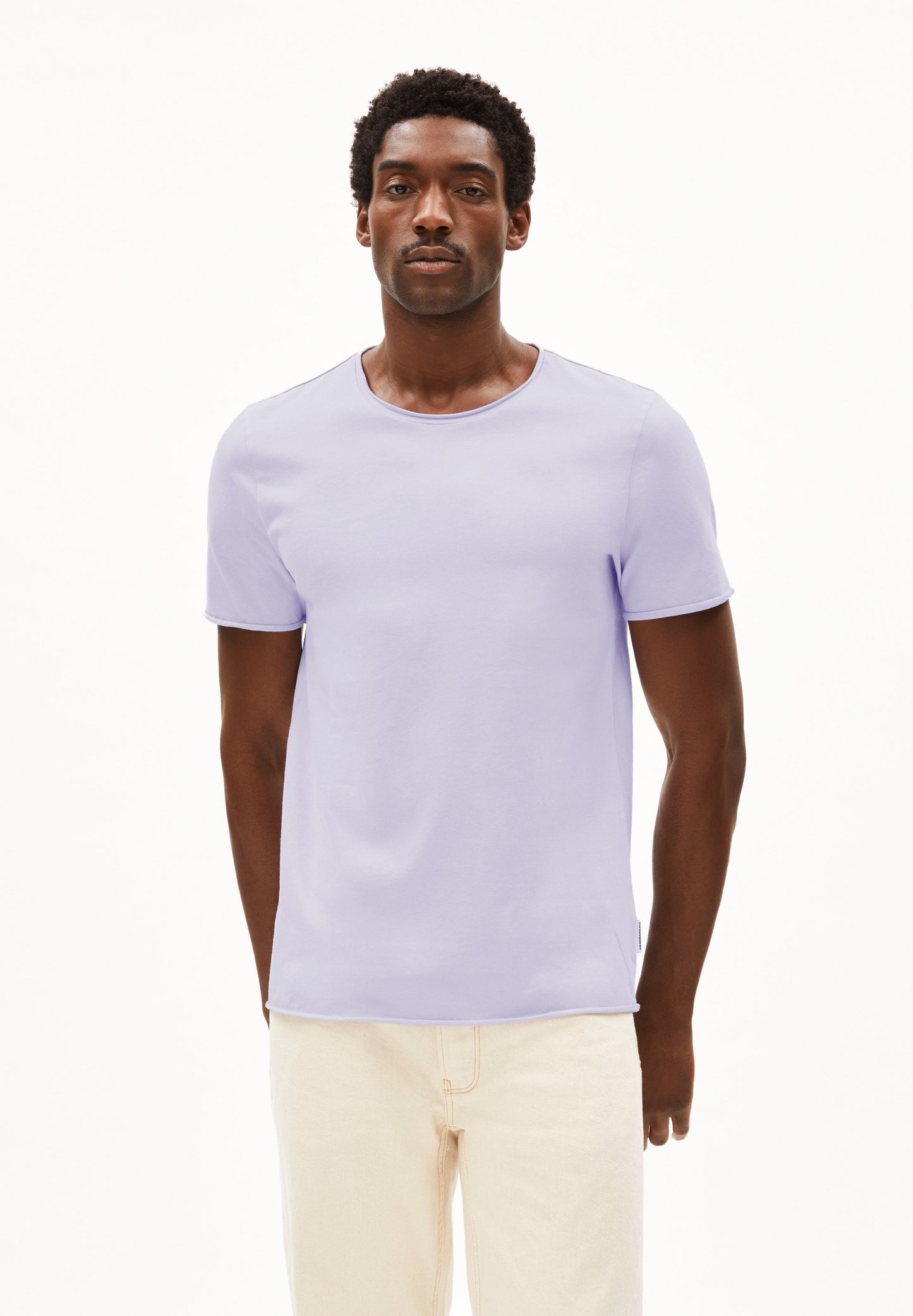 Jaames Brushed T-shirt (Soft Lilac)