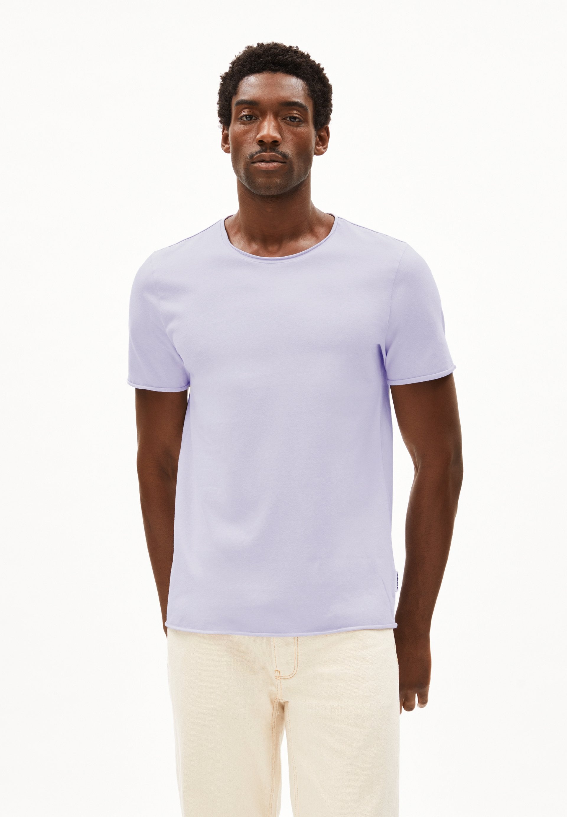 Jaames Brushed T-shirt (Soft Lilac)