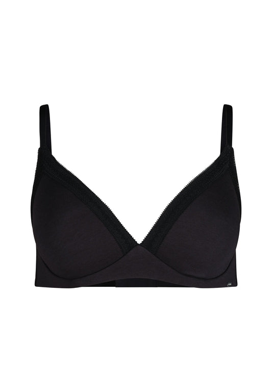 SKINY Damen Triangel gepaddet Natural Beauty (Black)
