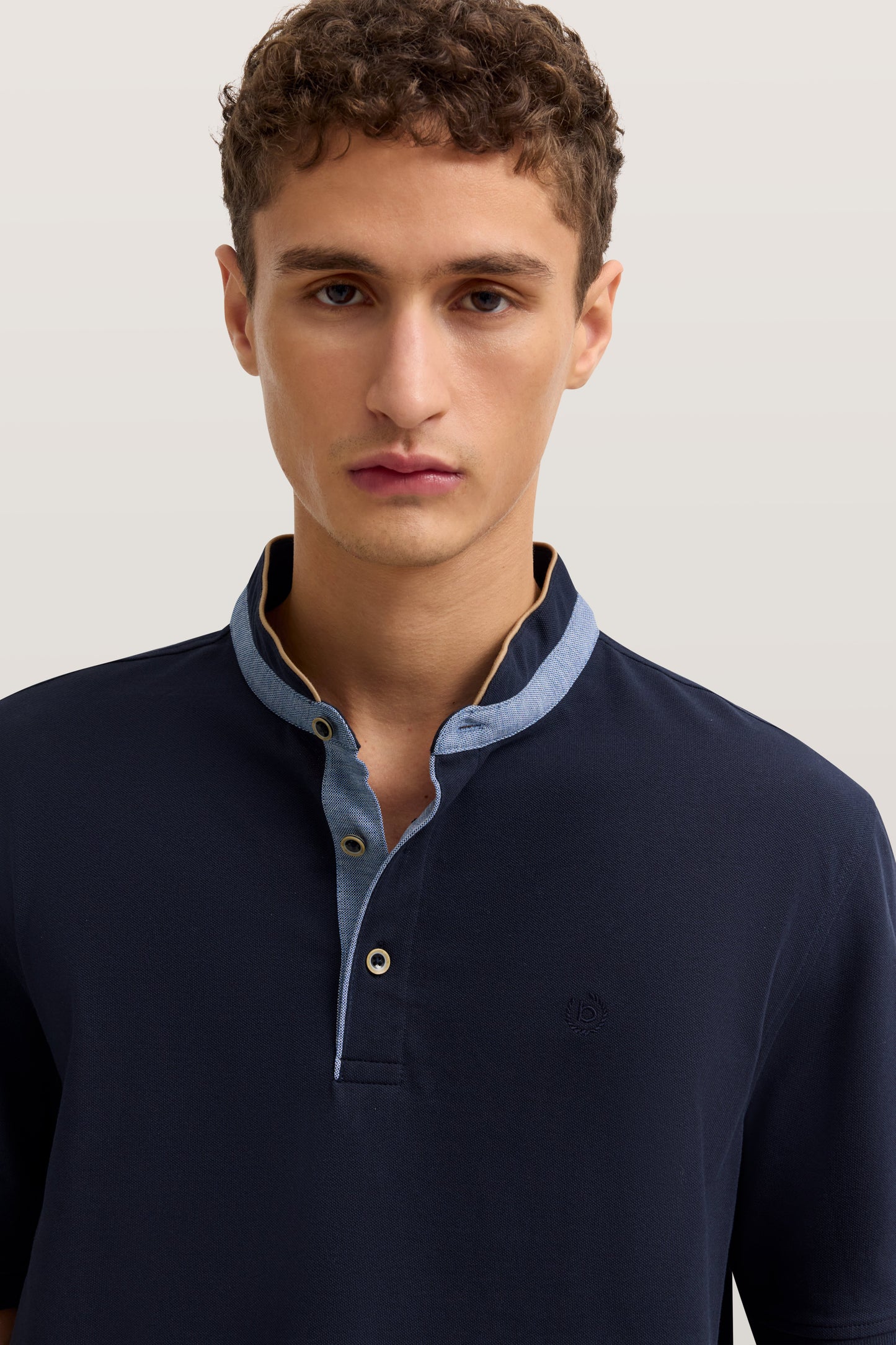 Herren Polo 1/2 Arm (Marine)
