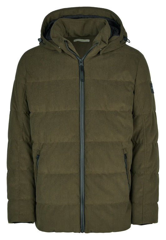 Winterjacke Cord (Green Olive)