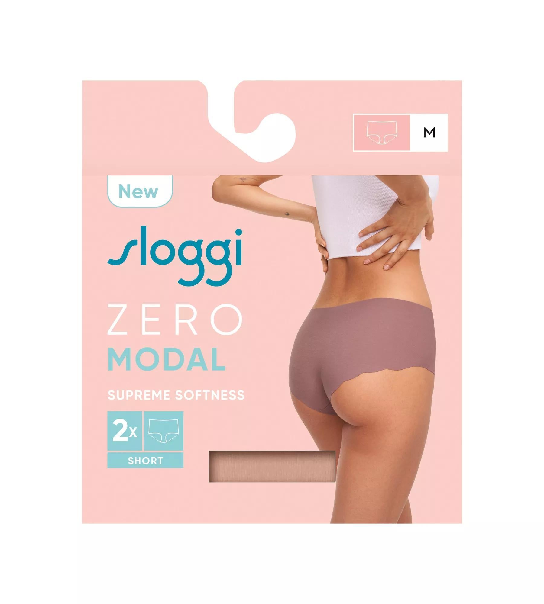 sloggi ZERO Modal 2.0 Short 2P (00me Cameo Brown)