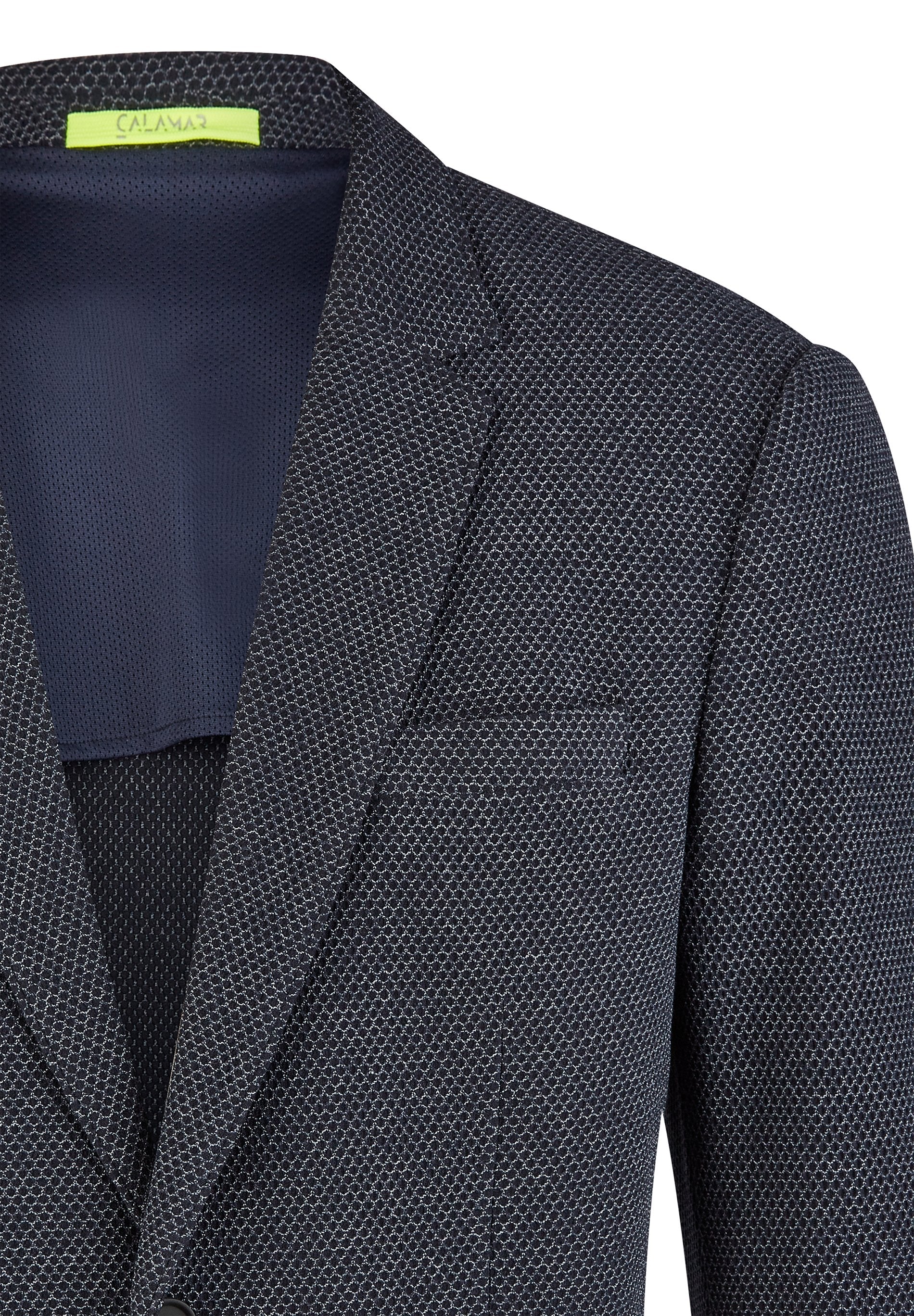 Jersey Waffel Piquee Sakko (Navy)