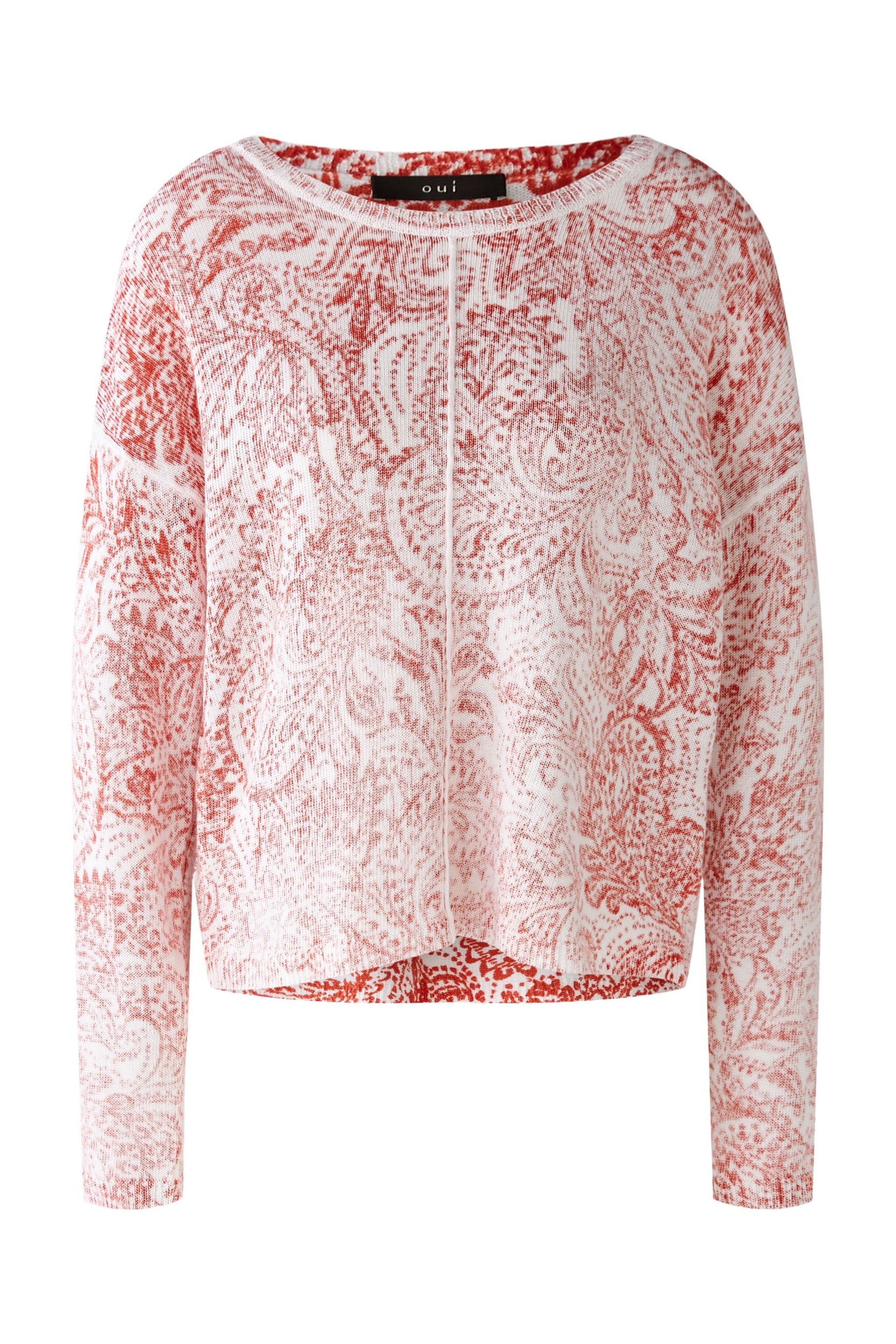 Pullover (Offwhite Red)