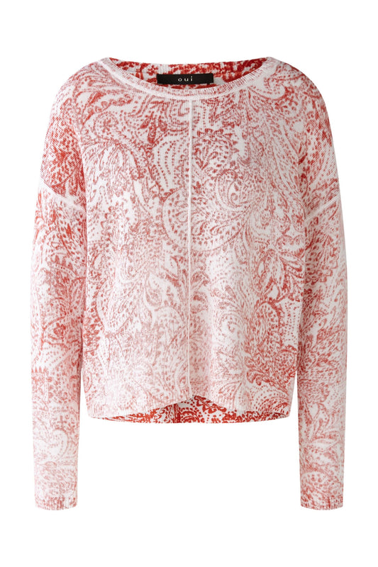 Pullover (Offwhite Red)