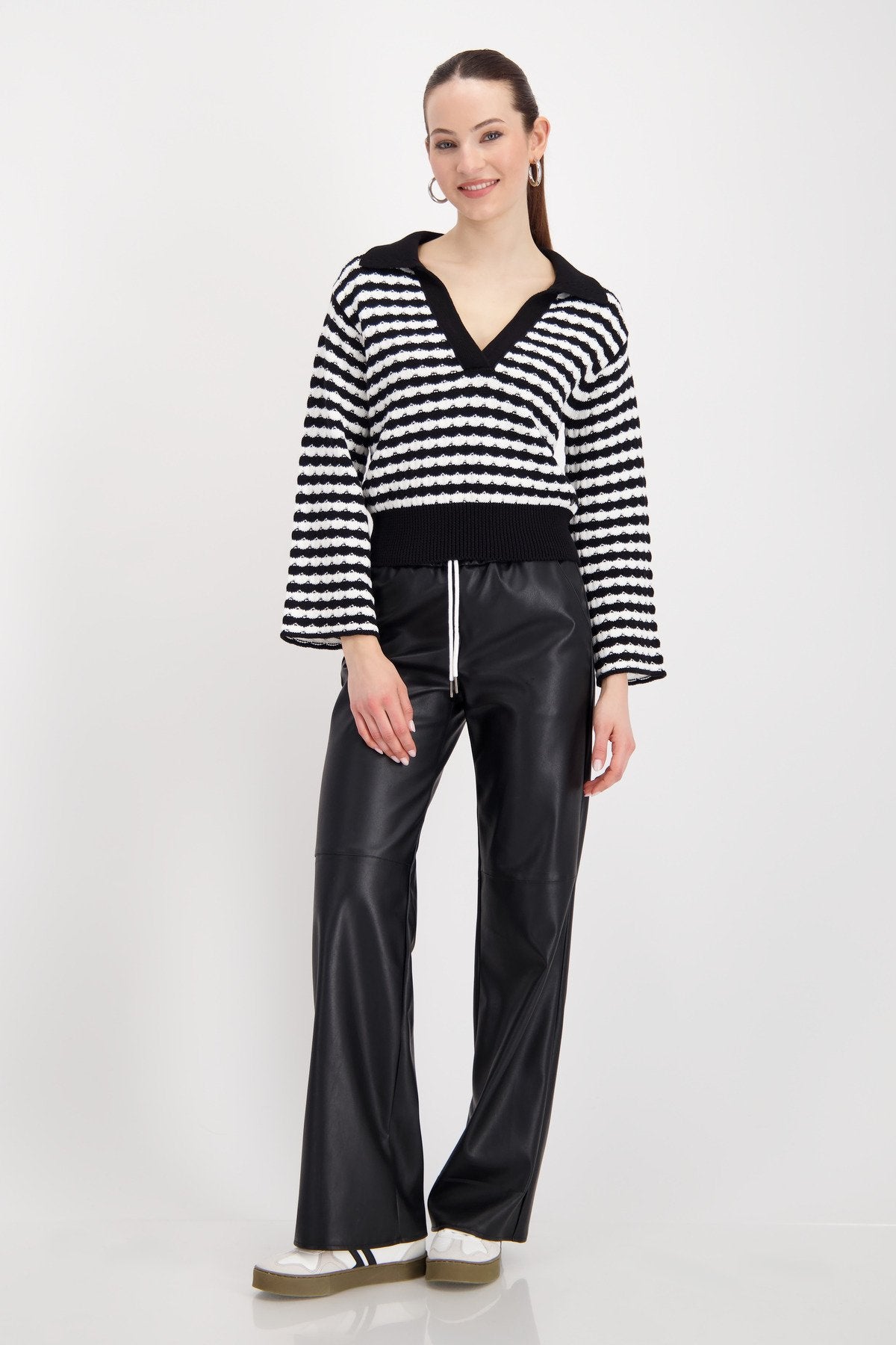 Pullover (Schwarz Ringel)
