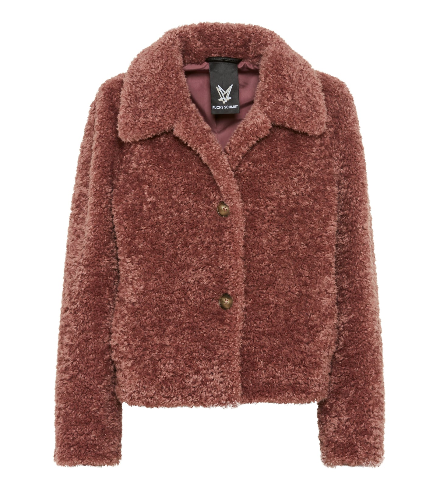Fake Fur Webpelzjacke (Rosa/pink)