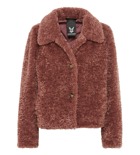 Fake Fur Webpelzjacke (Rosa/pink)