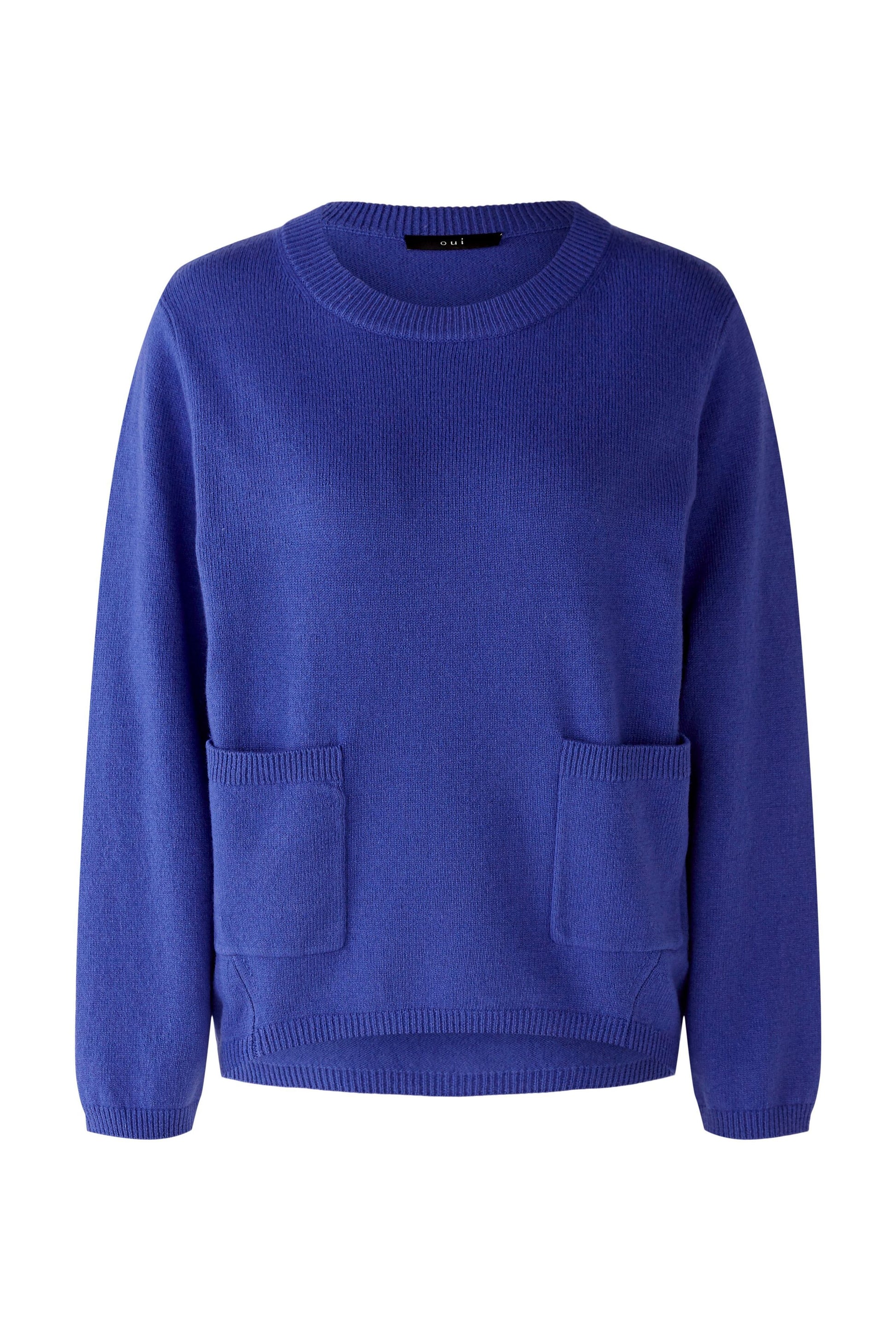 Pullover Wollmischung (Blue)