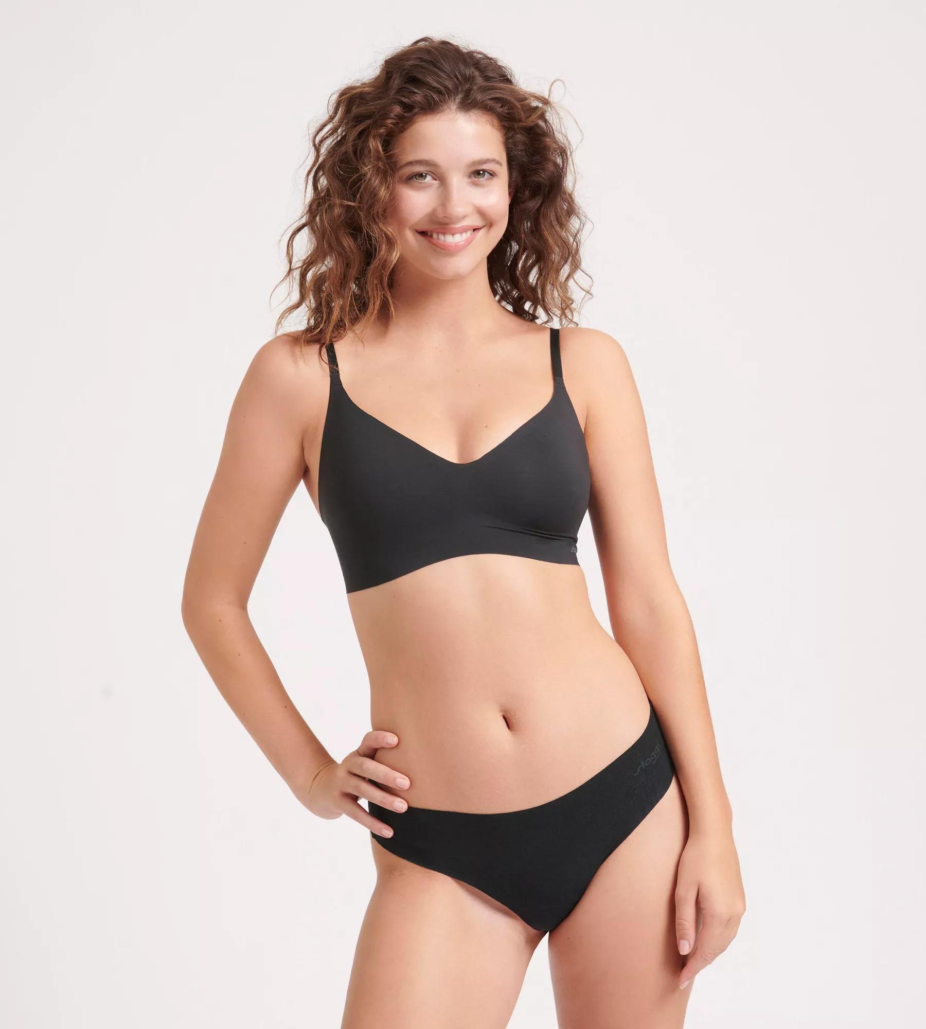sloggi ZERO Microfibre 2.0 Bralette (Black)