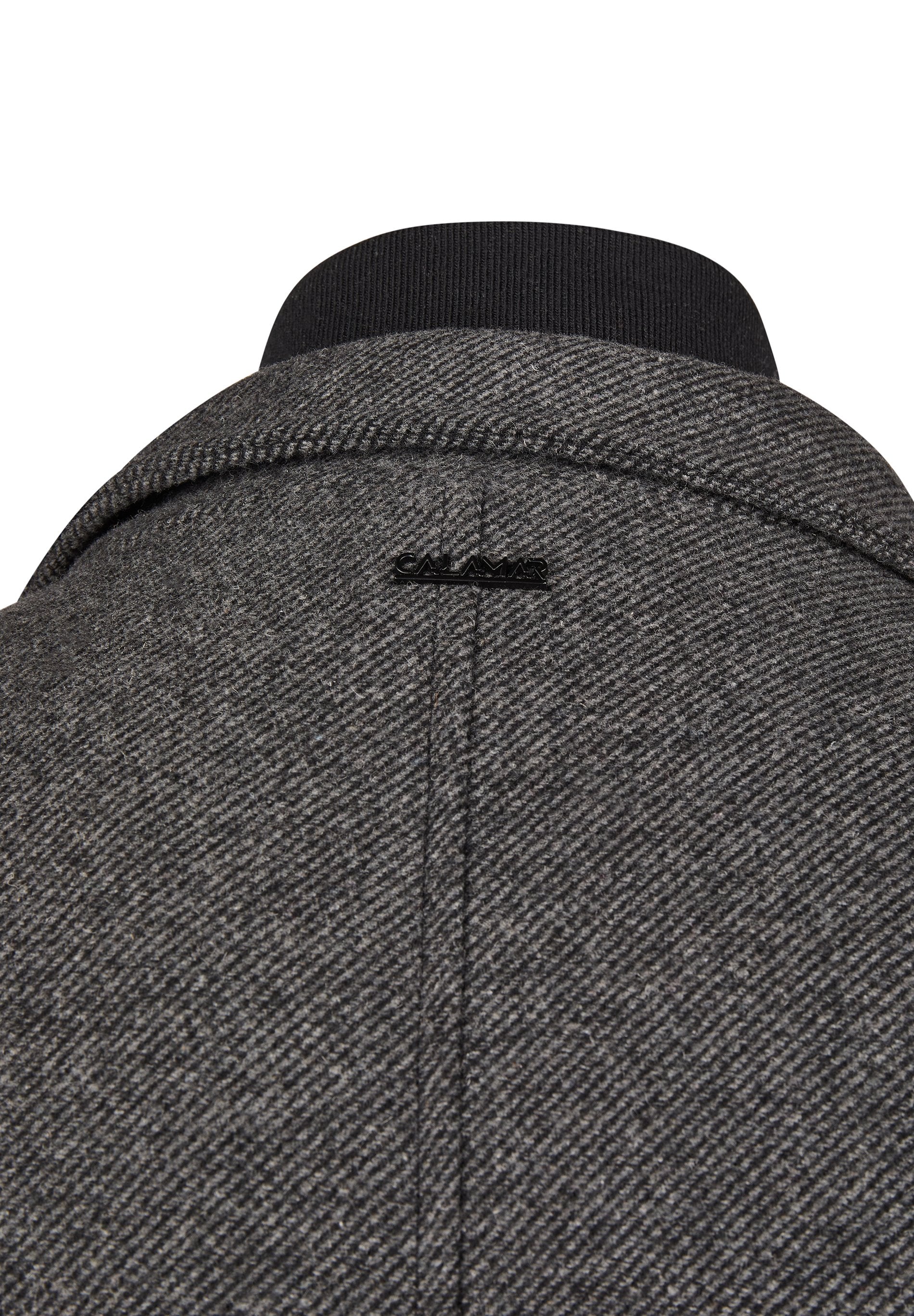 Twill Wollmantel (Anthra)