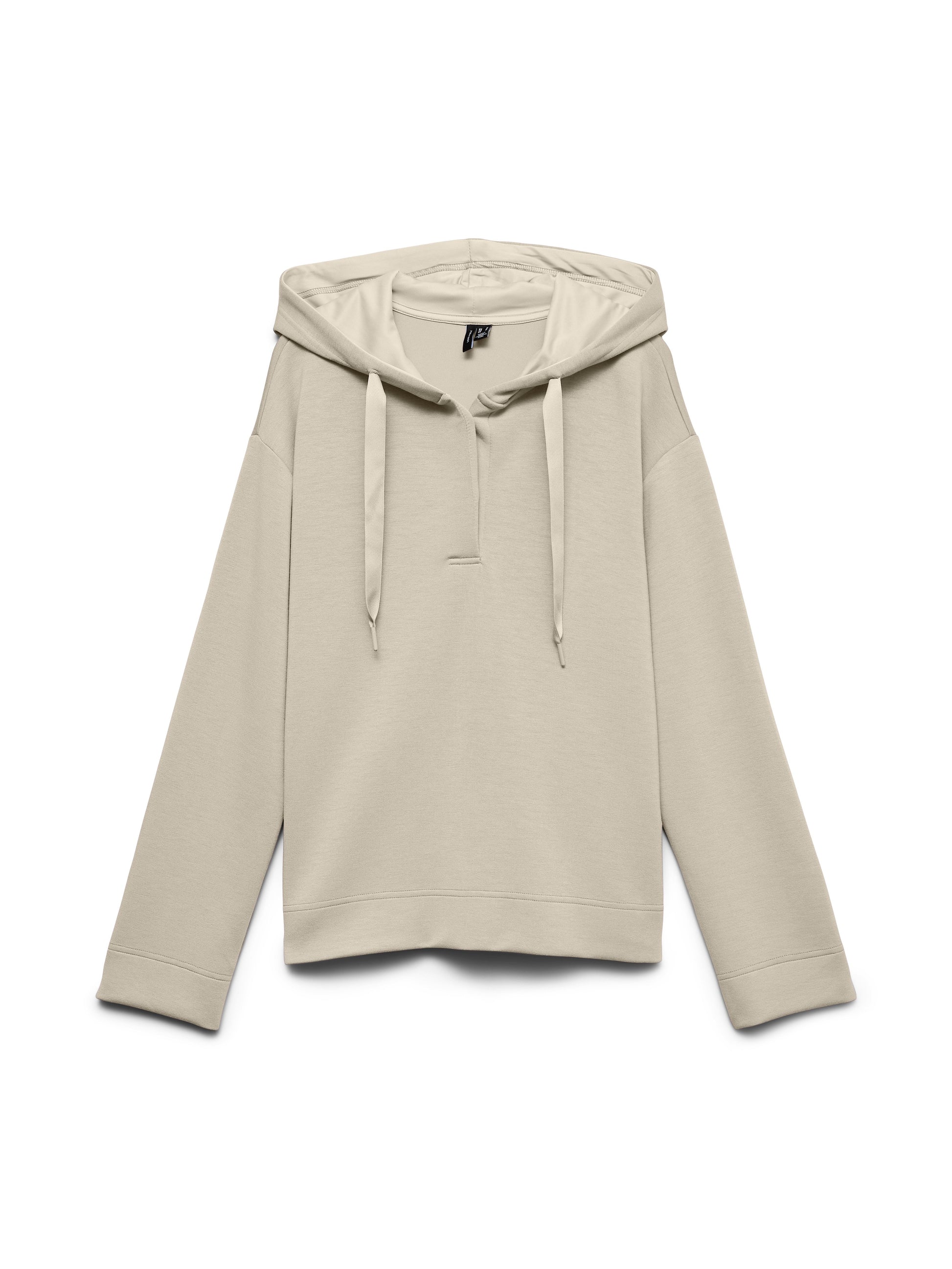 Vmhali Ls Button Hoodie Jrs (Oatmeal)