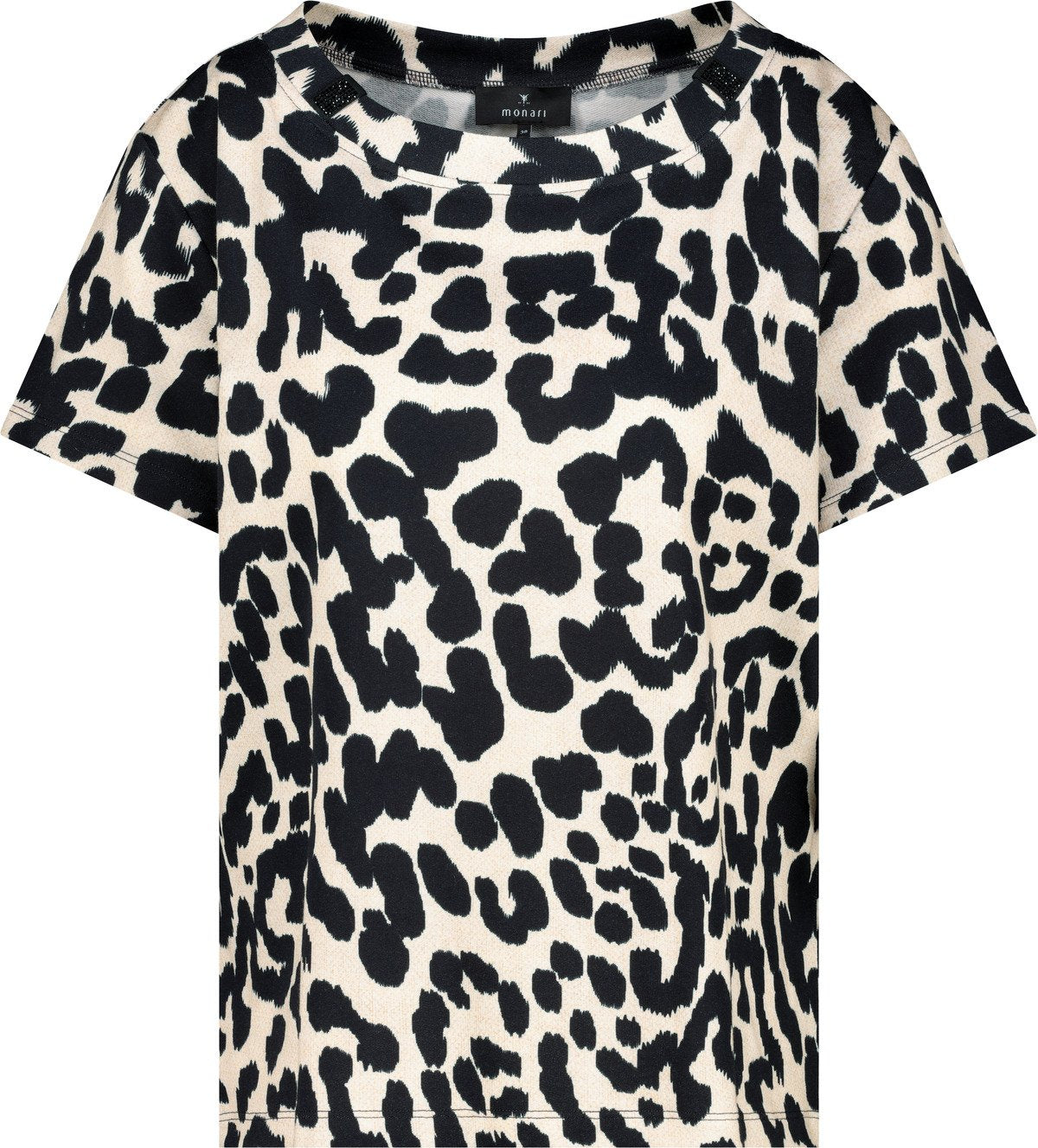 T-Shirt (Schwarz Gemuster)