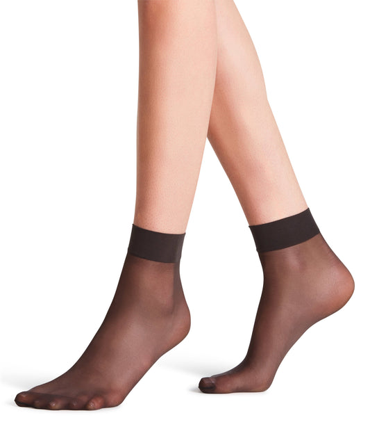 FALKE Seidenglatt 15 DEN Damen (Anthracite)