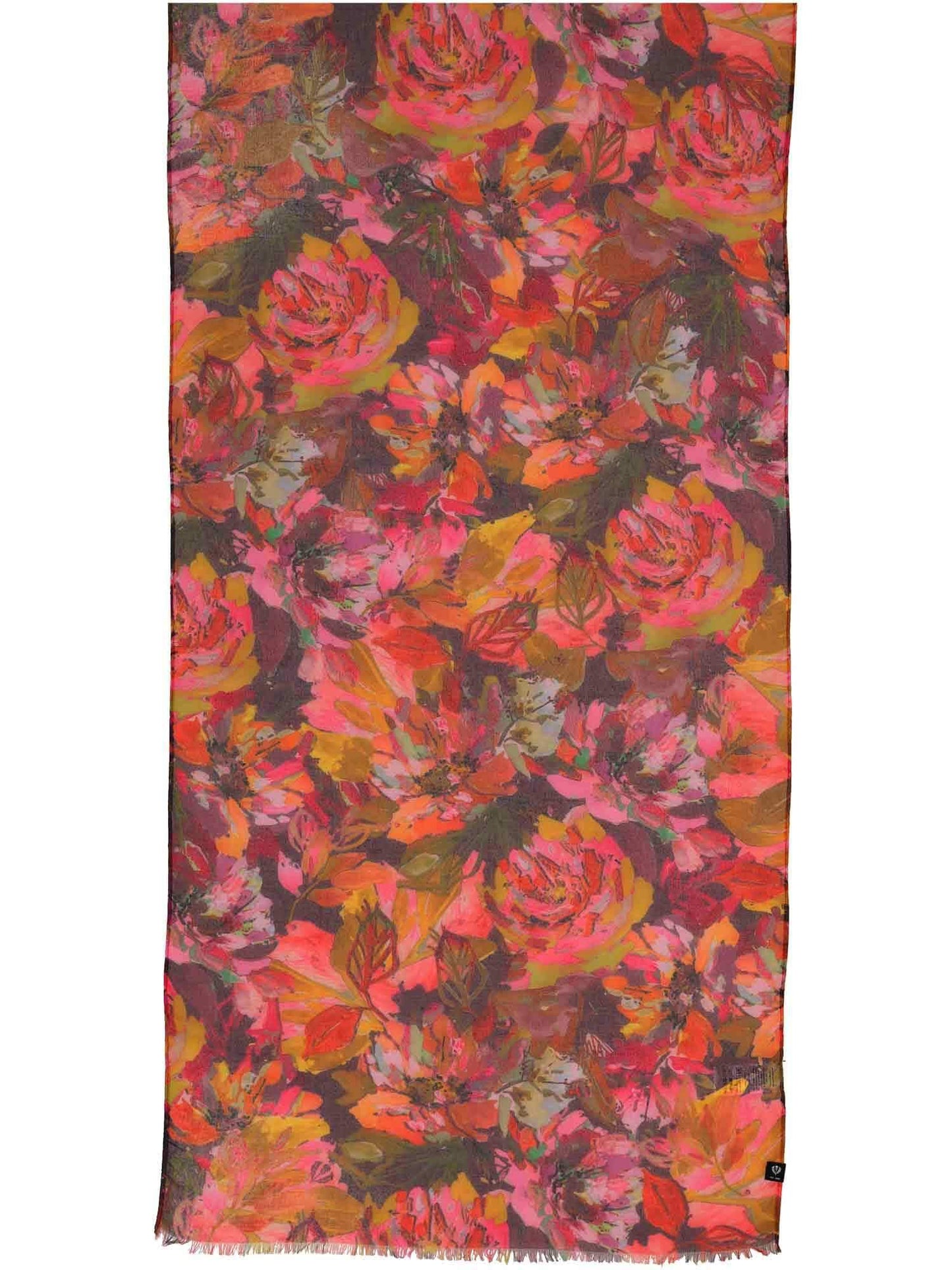 Schal Polyester Schal (Exotic Orange)