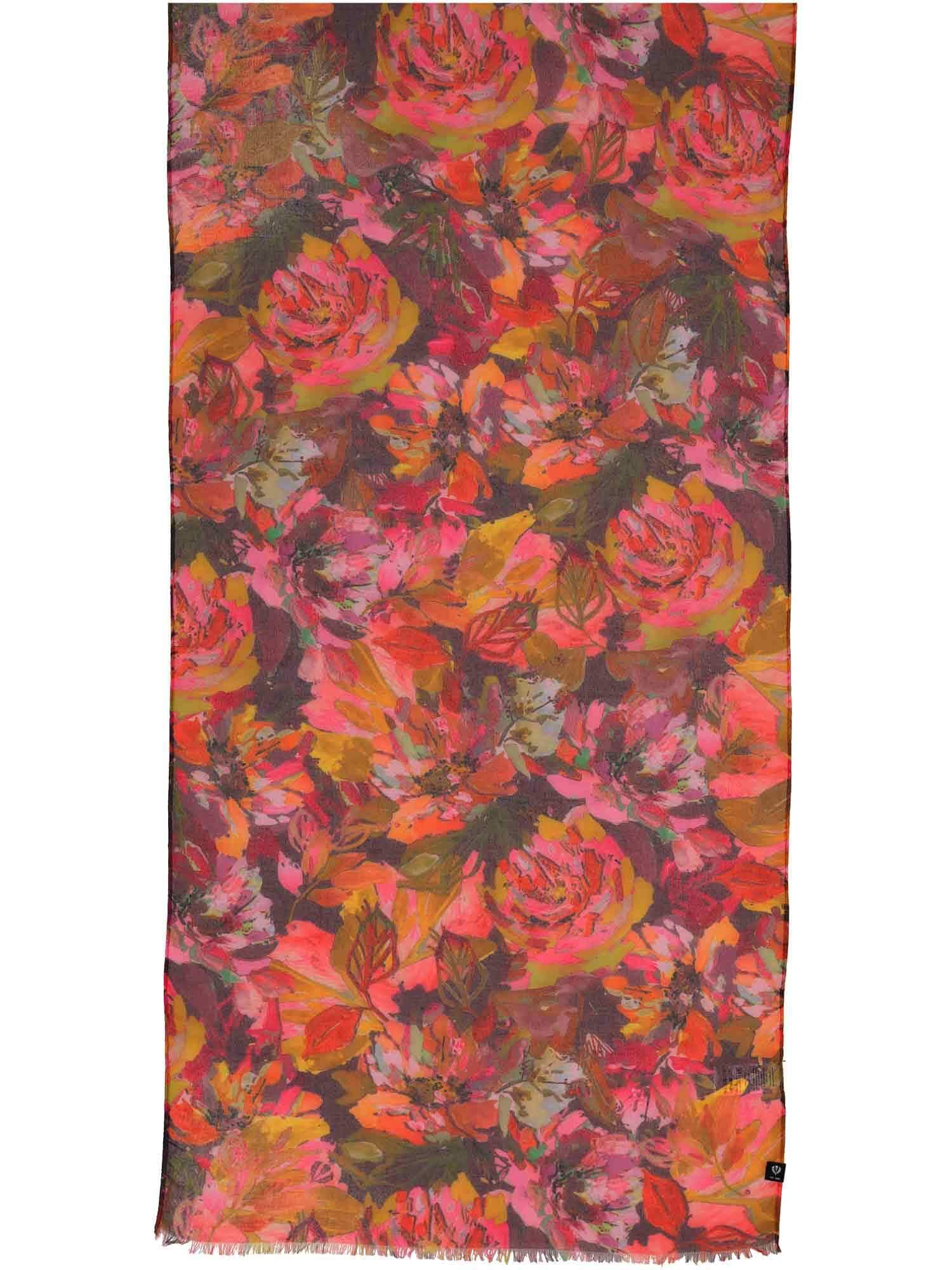 Schal Polyester Schal (Exotic Orange)