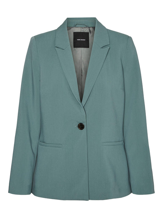Vmsandy Ls Slim Blazer Noos (Dark Forest)