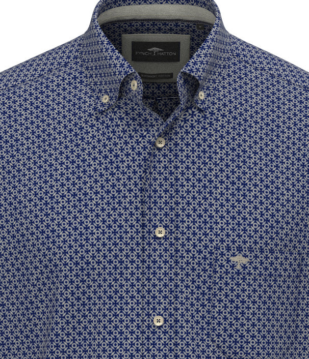 Flannel Print, B.D., 1/1 (Ink Blue)