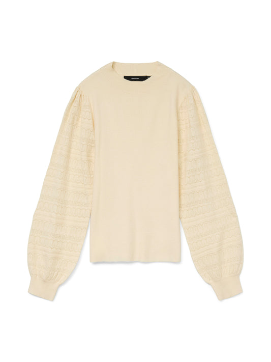 Vmnewlimone Ls Highneck Pullover Boo (Birch)