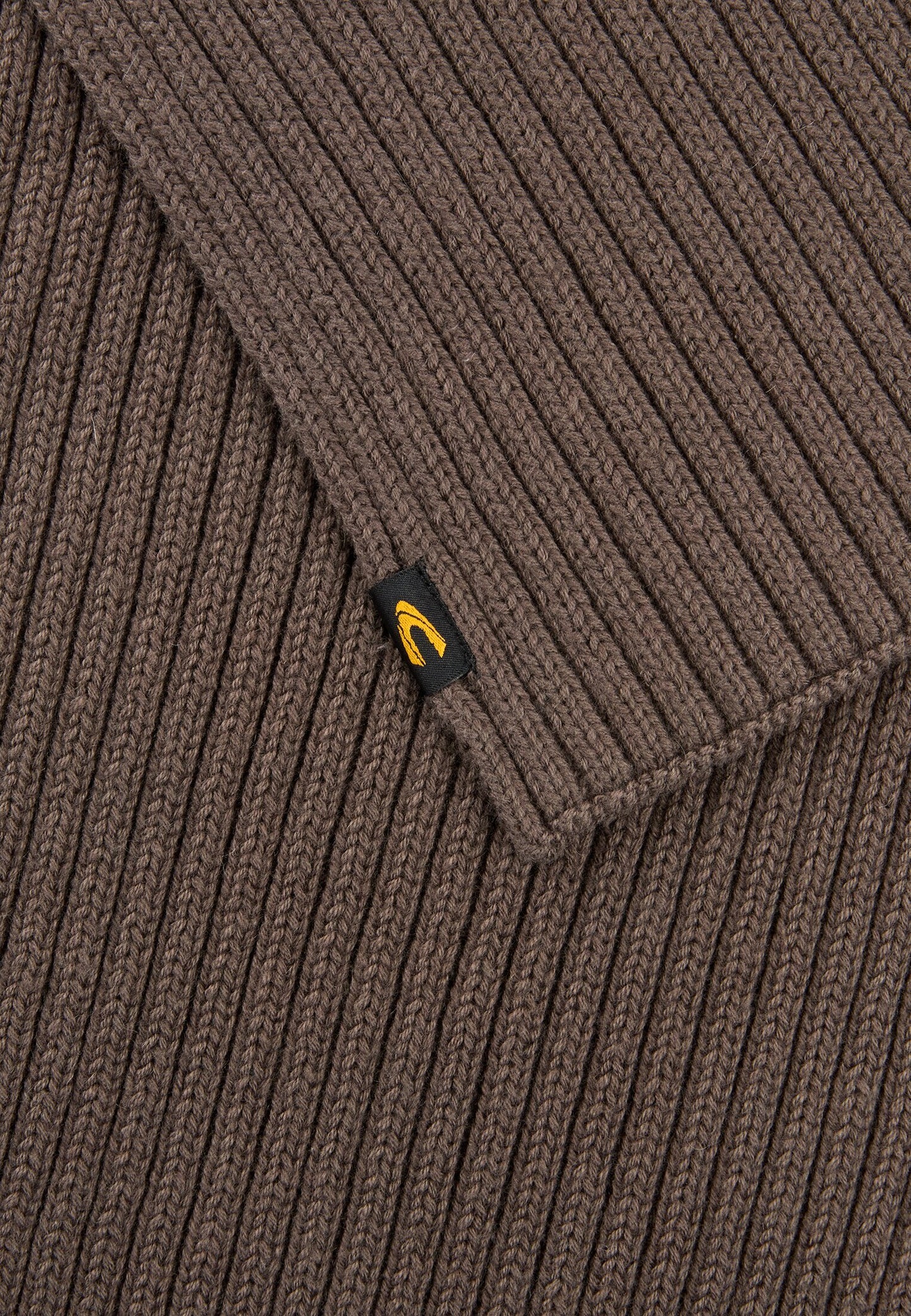 Schal aus Baumwoll-Mix (Dark Brown)