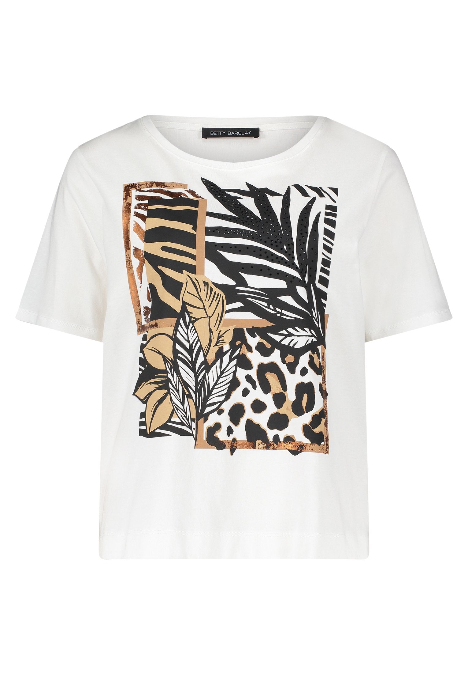 Basic Shirt (Patch Cream/bei)