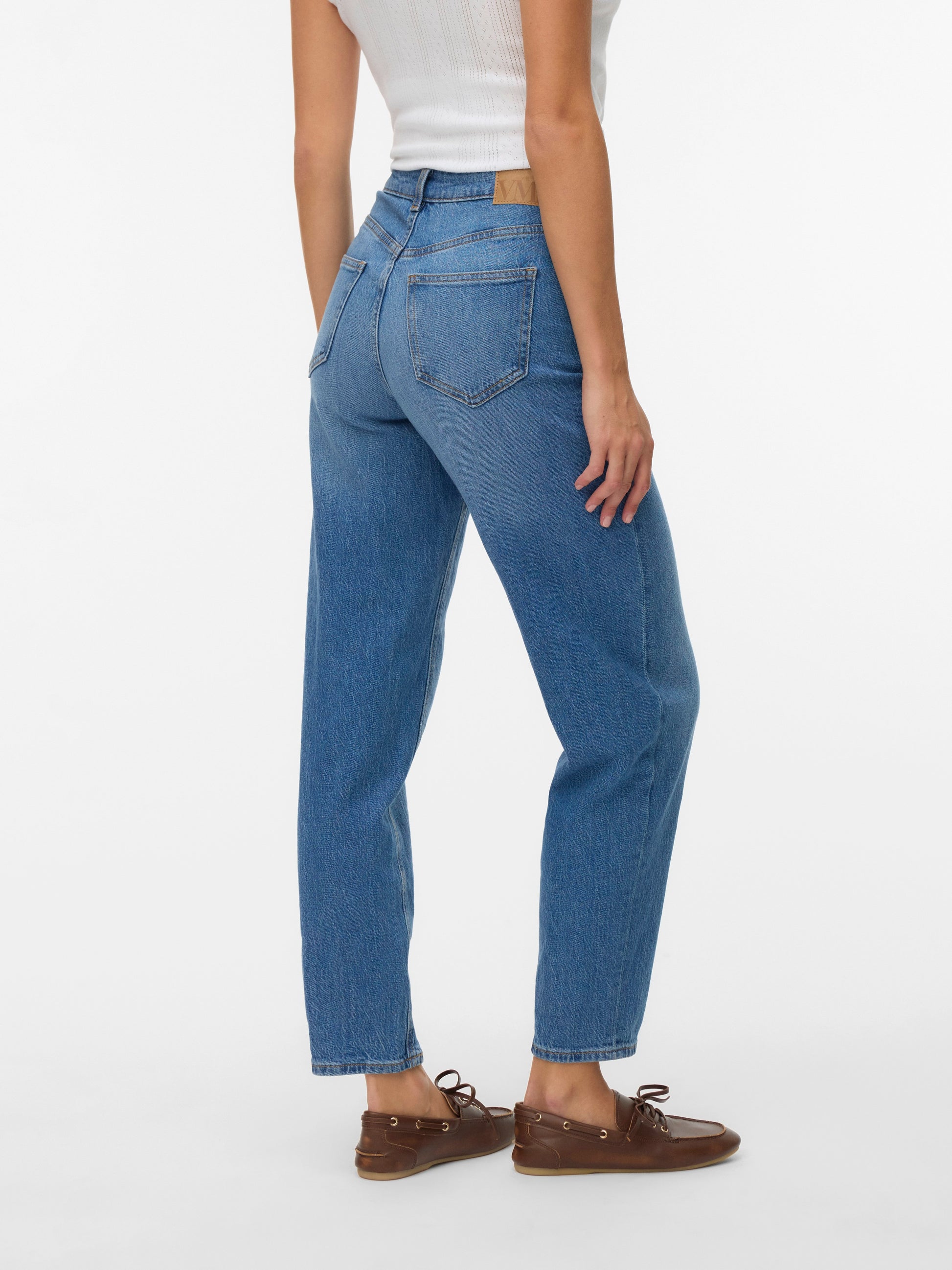 Vmtessa Hr Mom Jeans Ra380 Ga Noos (Medium Blue D)