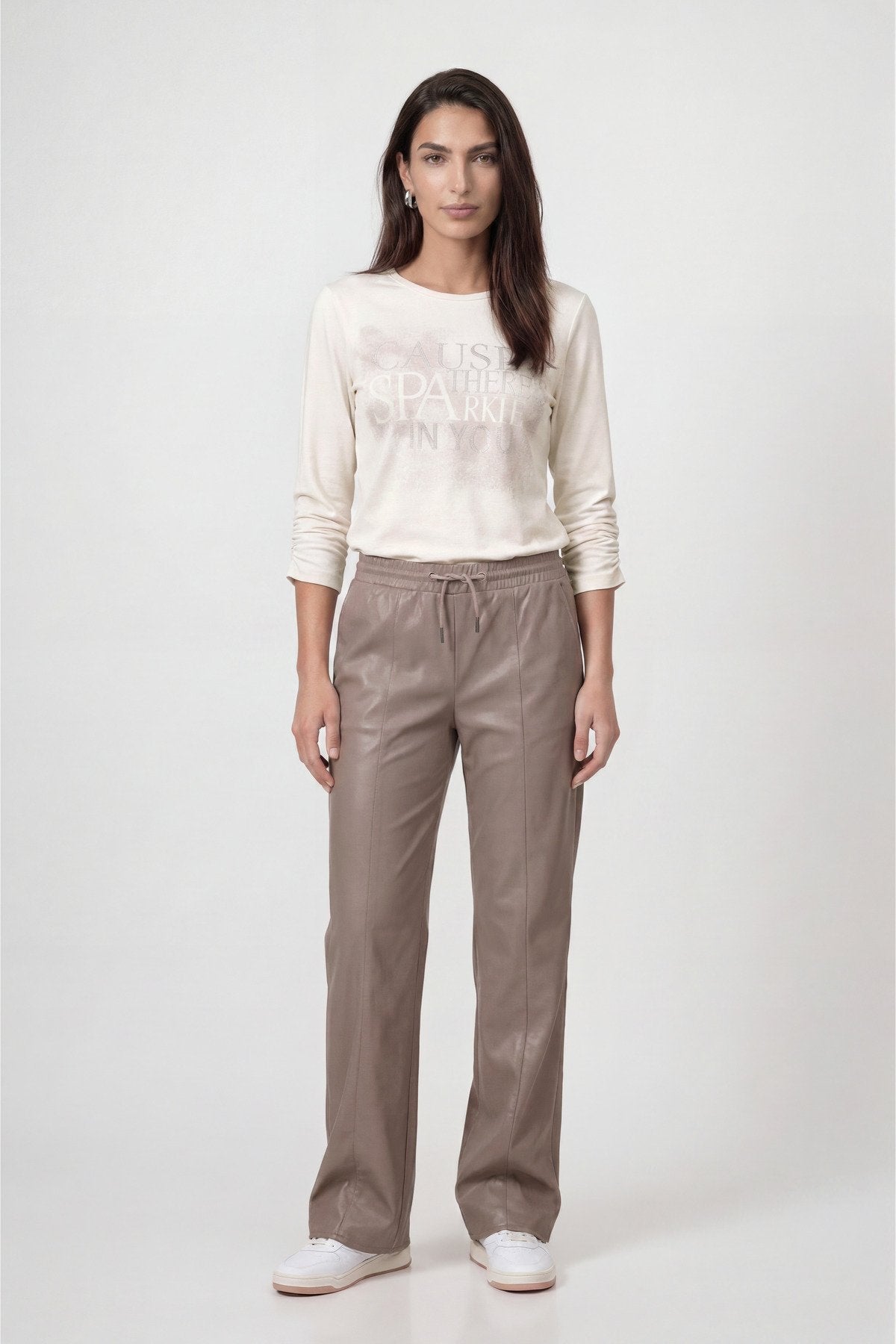 Sweatshirt mit Schmuckdetails (Pearly)