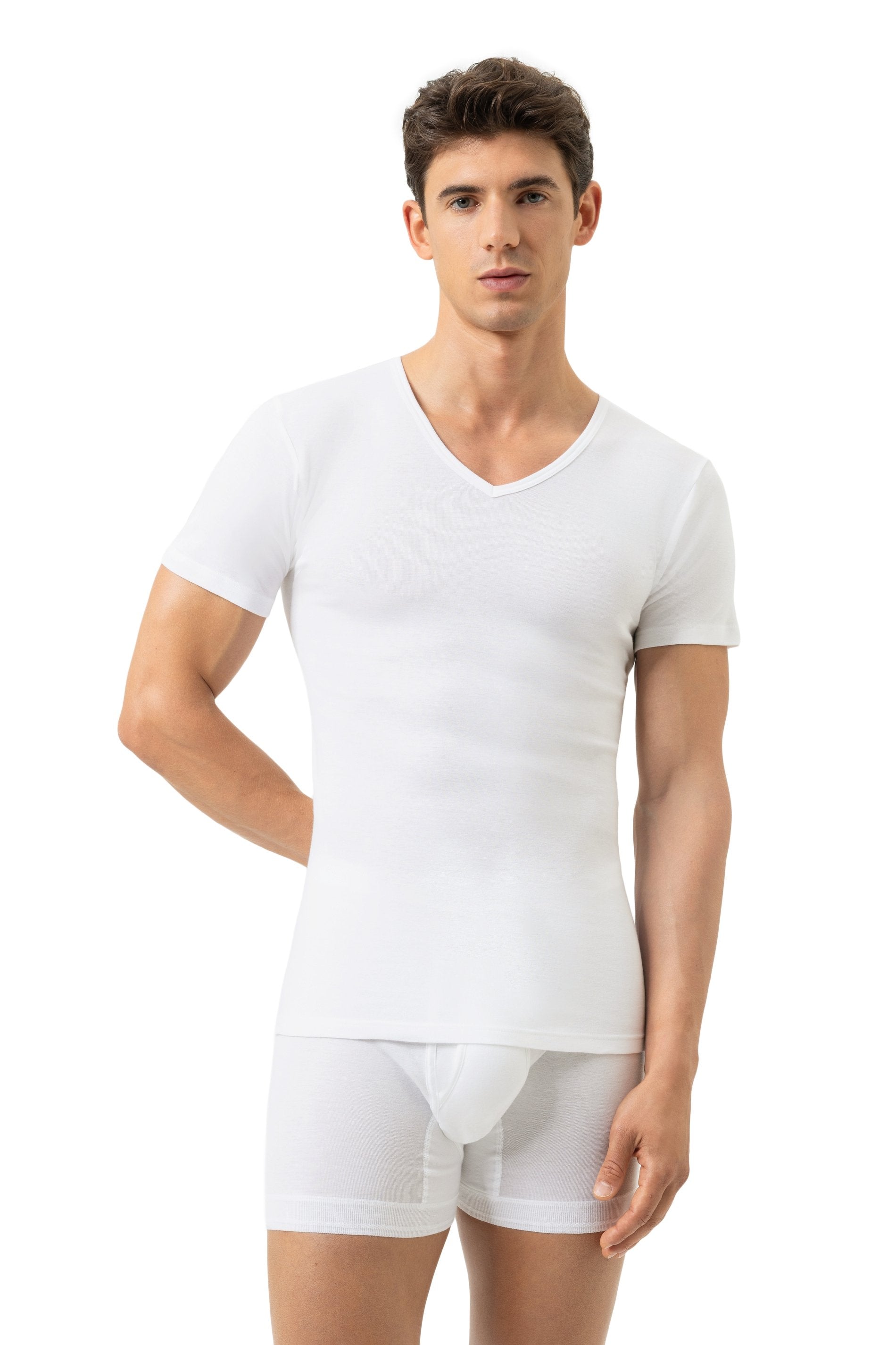 V-Neck Shirt (Weiss)